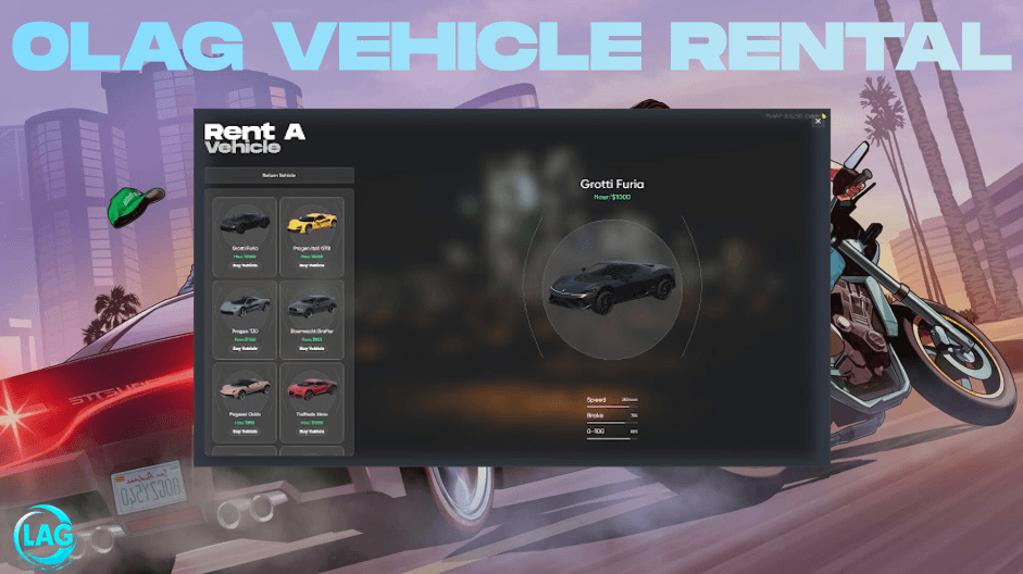 0Lag Vehicle Rental