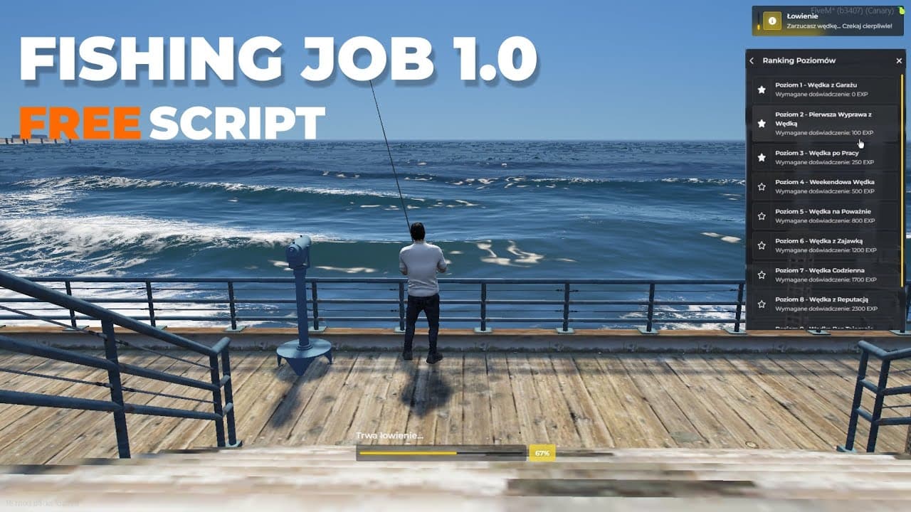 Advanced Fishing - FiveM Script by SleepyCode