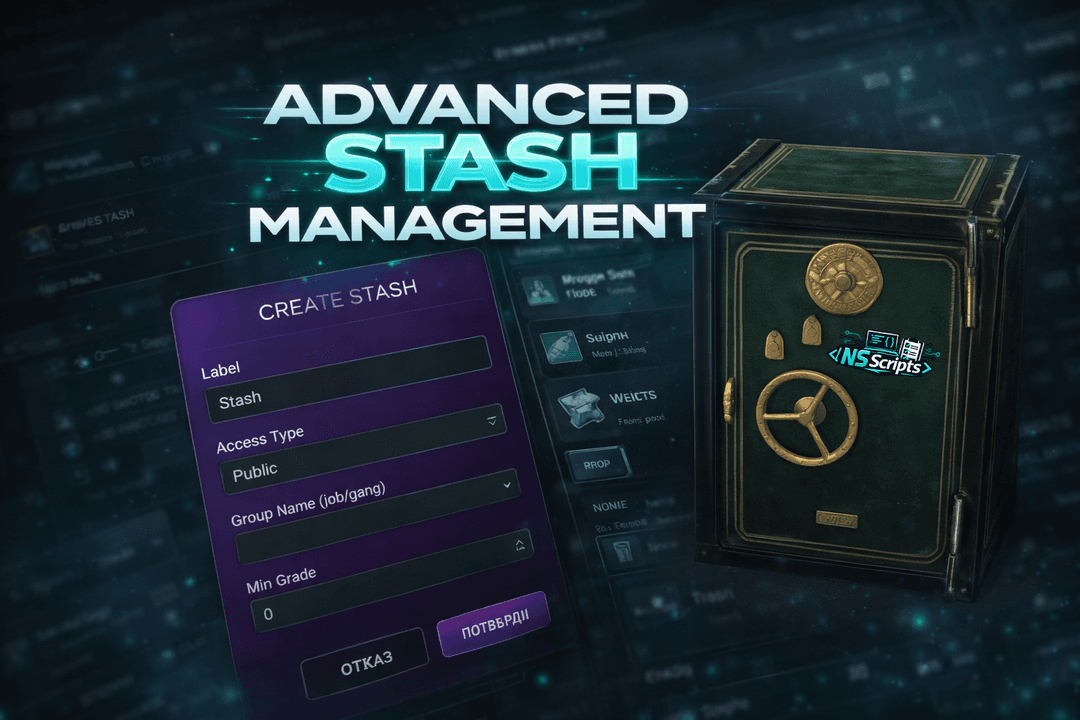 Advanced Stash Management Script for FiveM | NSS