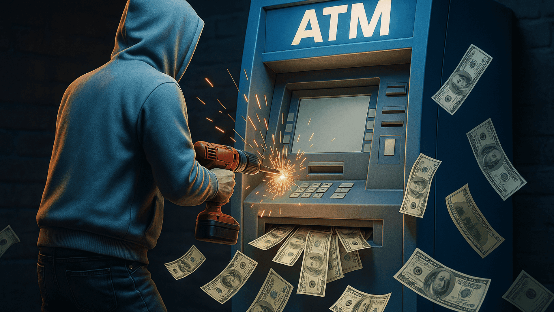 ATM Robbery | Realistic Cash Drop