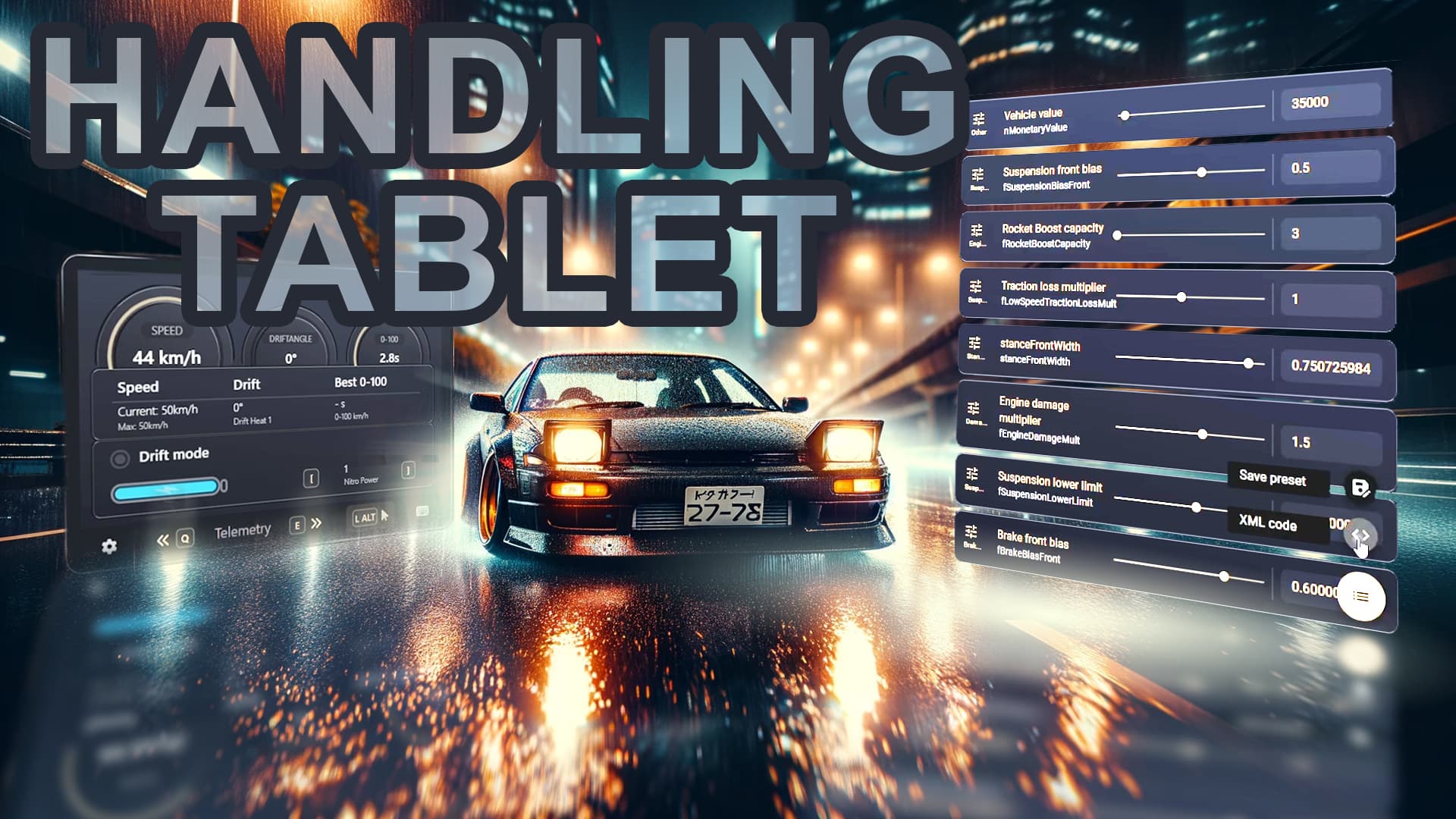 Handling Tuning v2.1