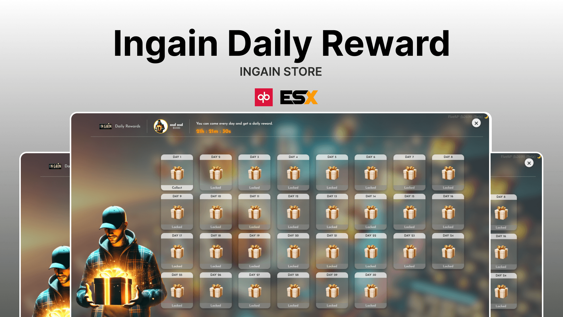 in-Daily Reward ( Open Source )