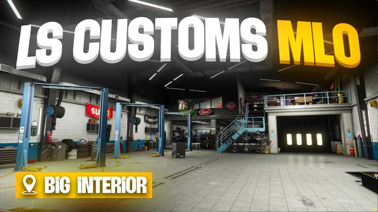 FiveM LS Customs Maps – Mechanic & Tuning Shops