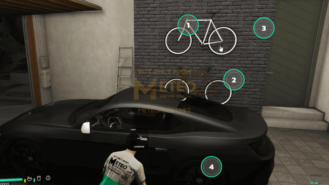 Lockpicking minigame