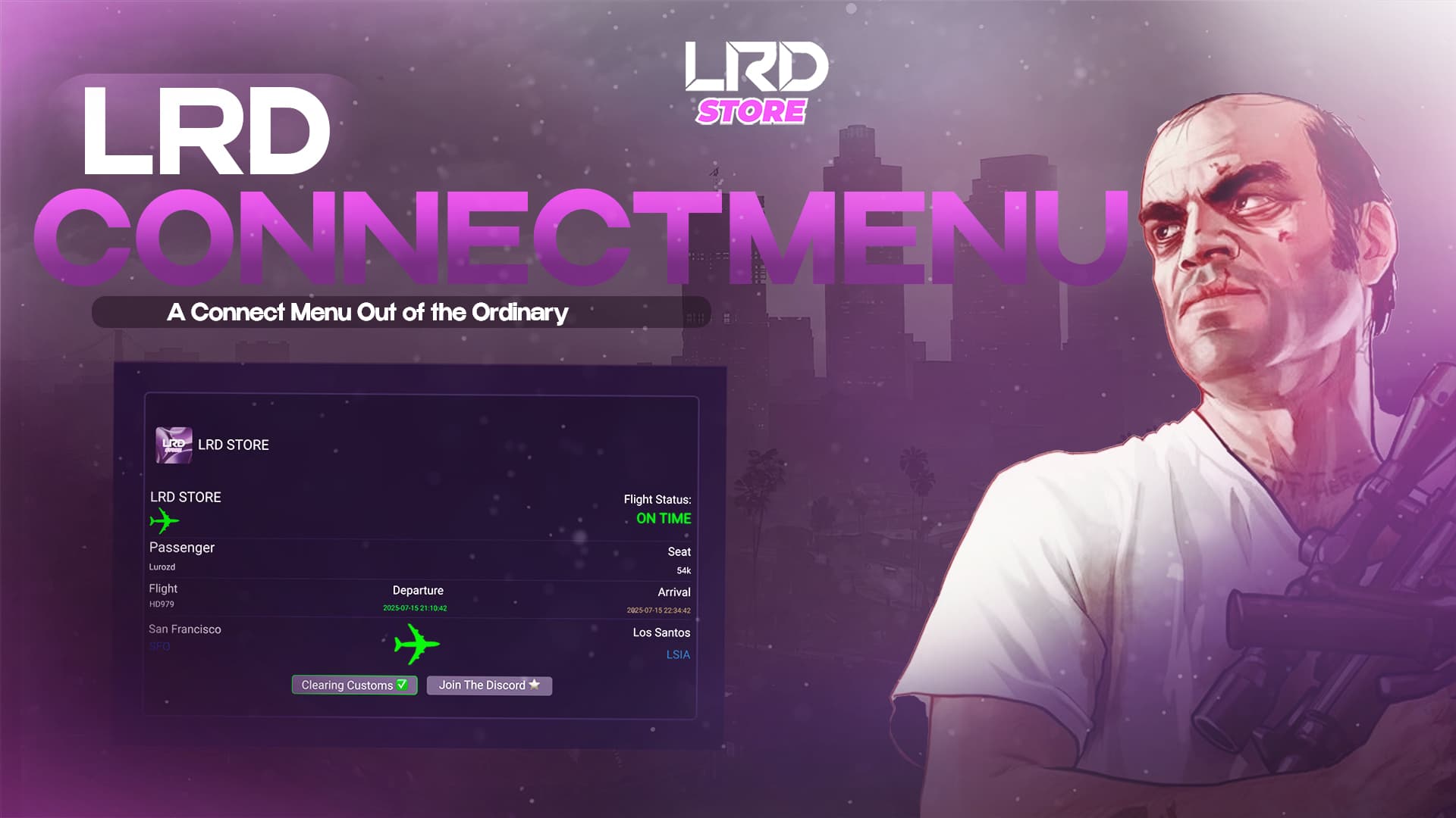 LRD CONNECTMENU
