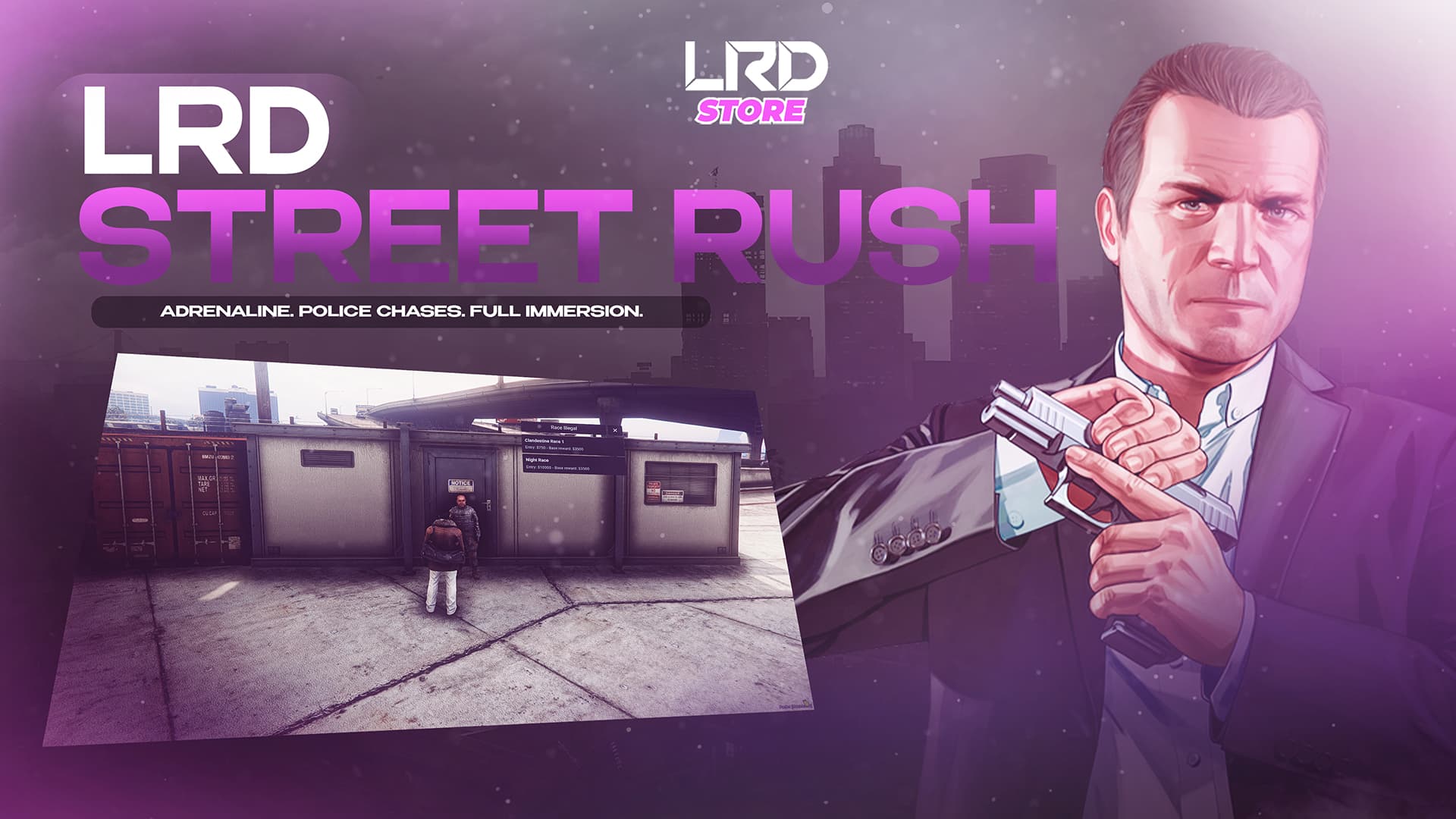 LRD STREET RUSH / COURSE ILLEGAL