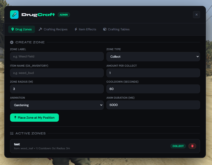 Multi drug + item creator