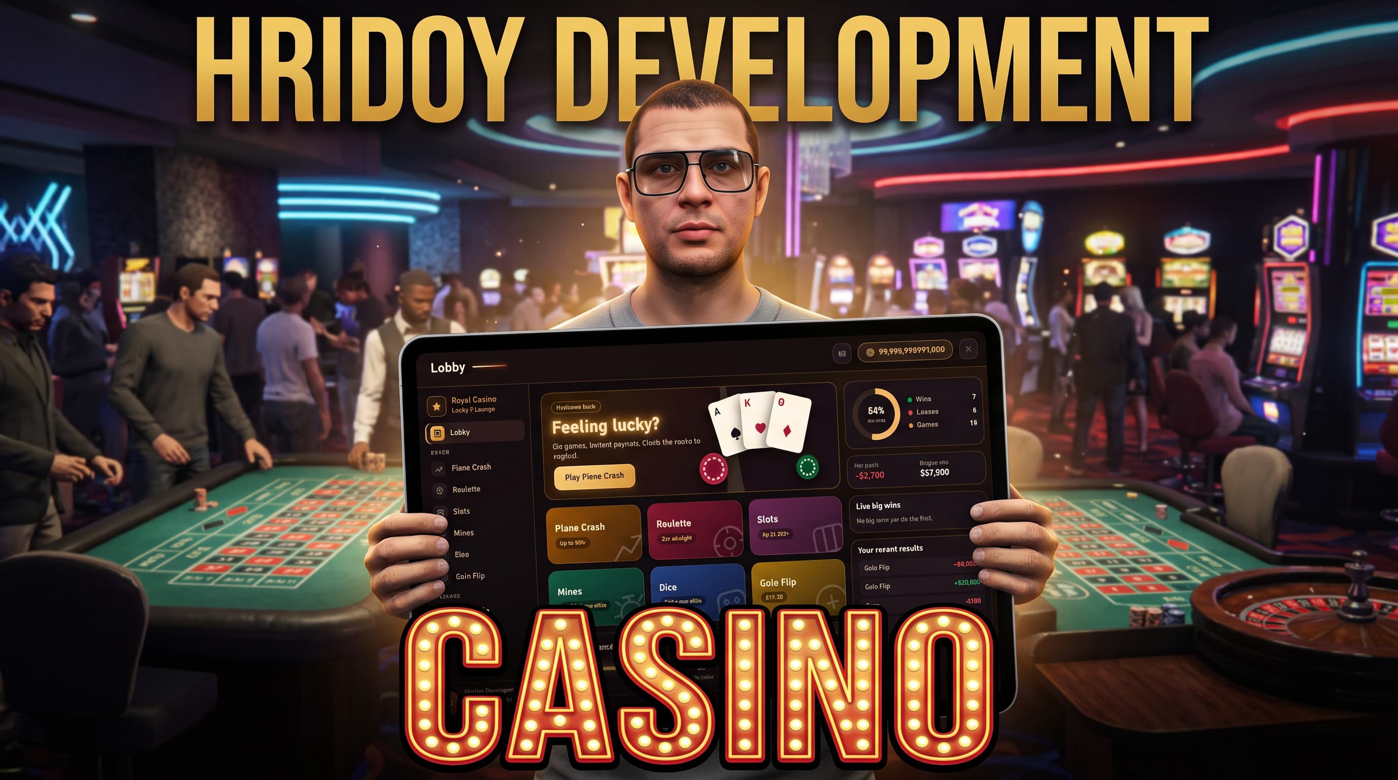 Premium Casino Tablet System