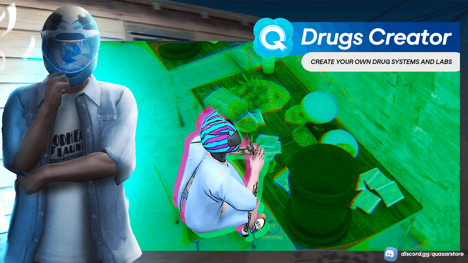 Quasar Drugs Creator