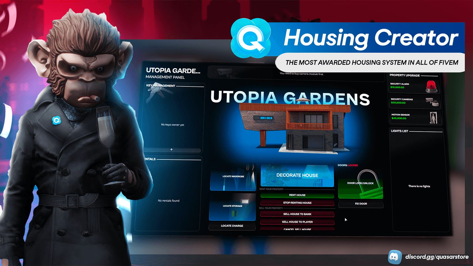 Quasar Housing Creator