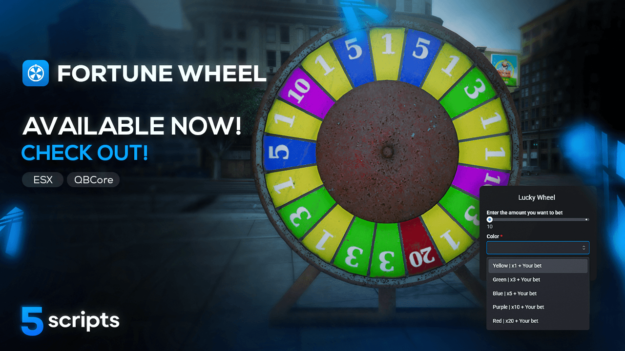 RUST LUCKY WHEEL