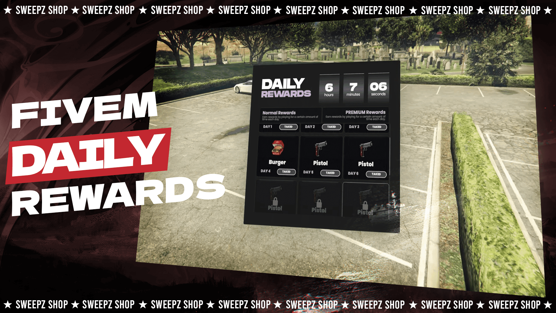 Sweepz Daily Rewards