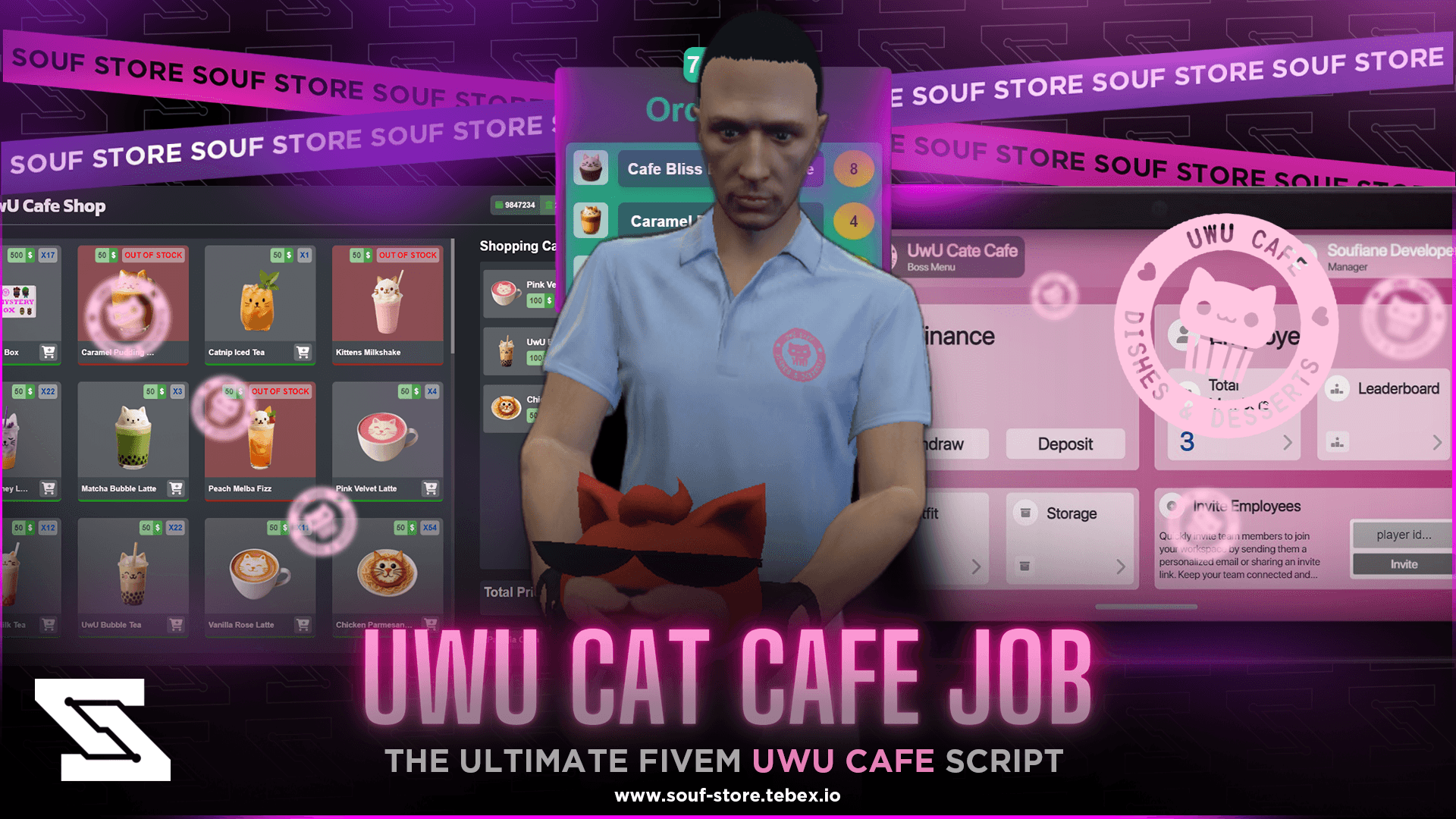 UwU Cat Cafe Job