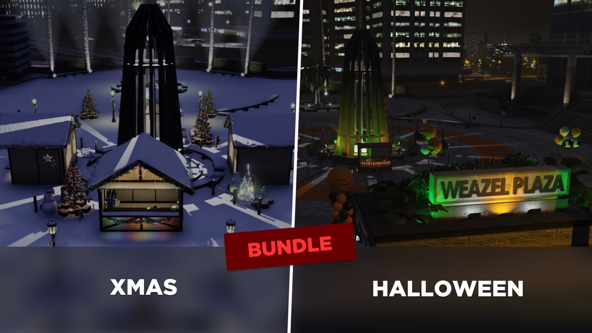 Weazel plaza - Halloween & Christmas Bundle