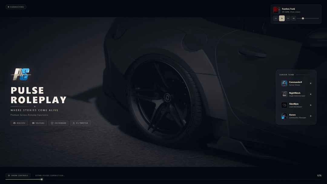 LoadingScreen V2 - FiveM Loading Screen Script | PulseScripts