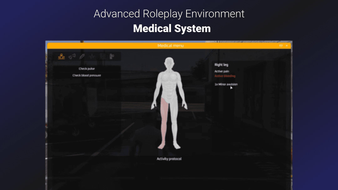 Advanced Roleplay Medical Script - FiveM Health System | VeryInsanee