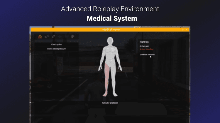 Advanced Roleplay Medical Script - FiveM Health System | VeryInsanee