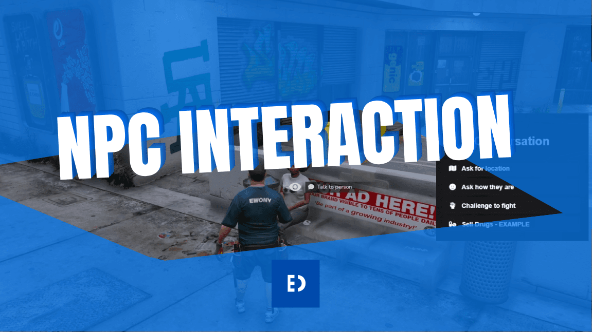 Npcs Script NPC Interaction - FiveM Script by ewony