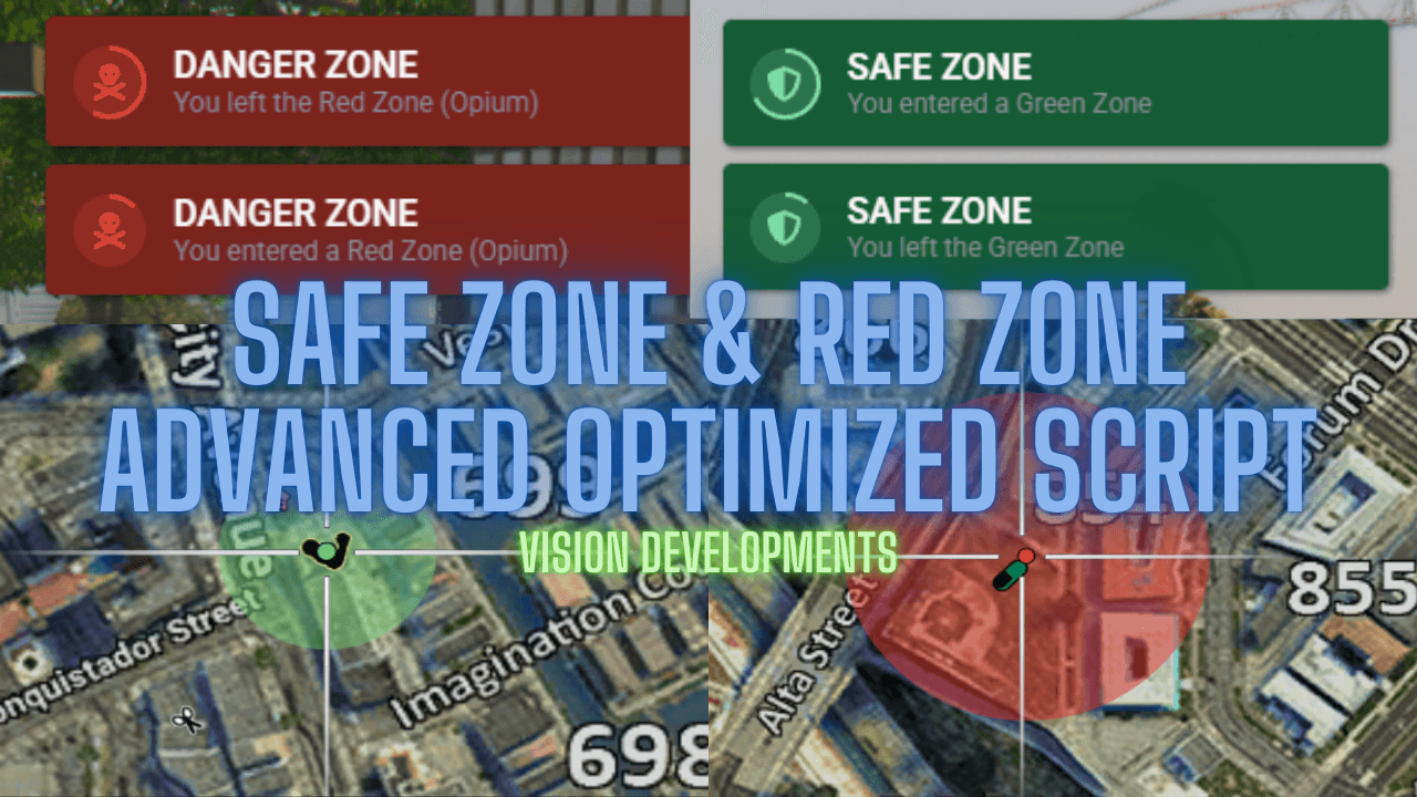 Red Zone Software Performance Safe Zone & Red Zone FiveM Script – Advanced Optimization | Vision ...
